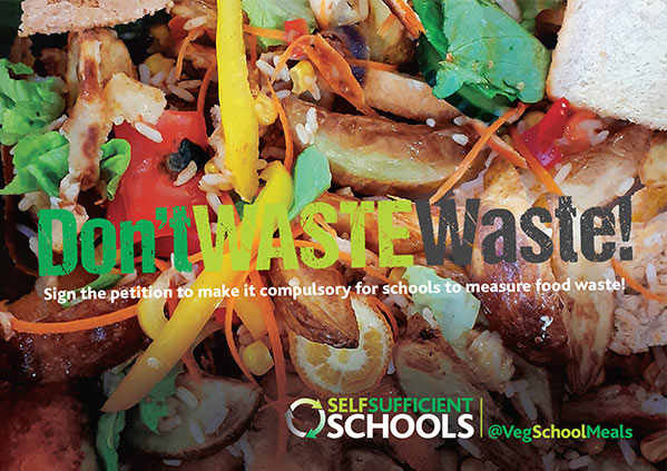 Don't Waste Waste petition postcard